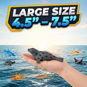 Liberty Imports turtle figure supports hands-on sea discovery and learning.