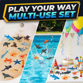 Liberty Imports whale figure inspires big imaginations in water play.