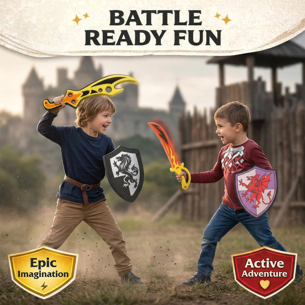 Liberty Imports party favors foam weapons great for outdoor games and celebrations