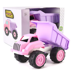 Liberty Imports pink dump truck makes a great gift for ages 2 and up.