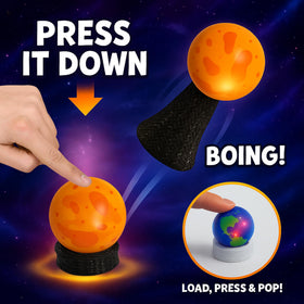 Liberty Imports Planet Pop Jumpers Mars durable launcher supports repeated launches
