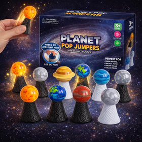 Liberty Imports Planet Pop Jumpers Saturn ringed planet adds dramatic pretend space adventures