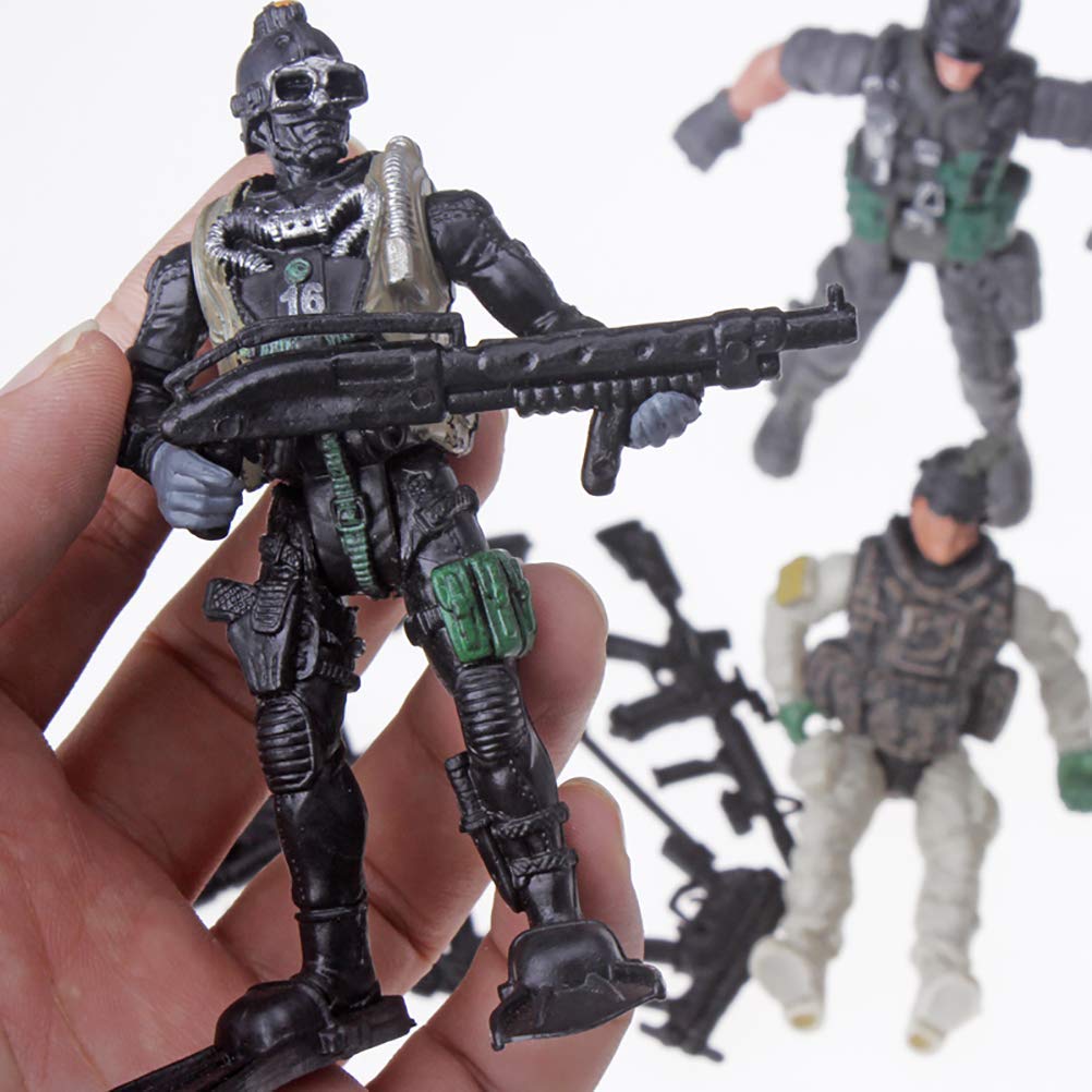 Liberty Imports detailed figures invite kids to craft missions and team strategies.