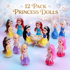 Liberty Imports dollhouse-ready princess dolls spark storytelling in cozy setups.