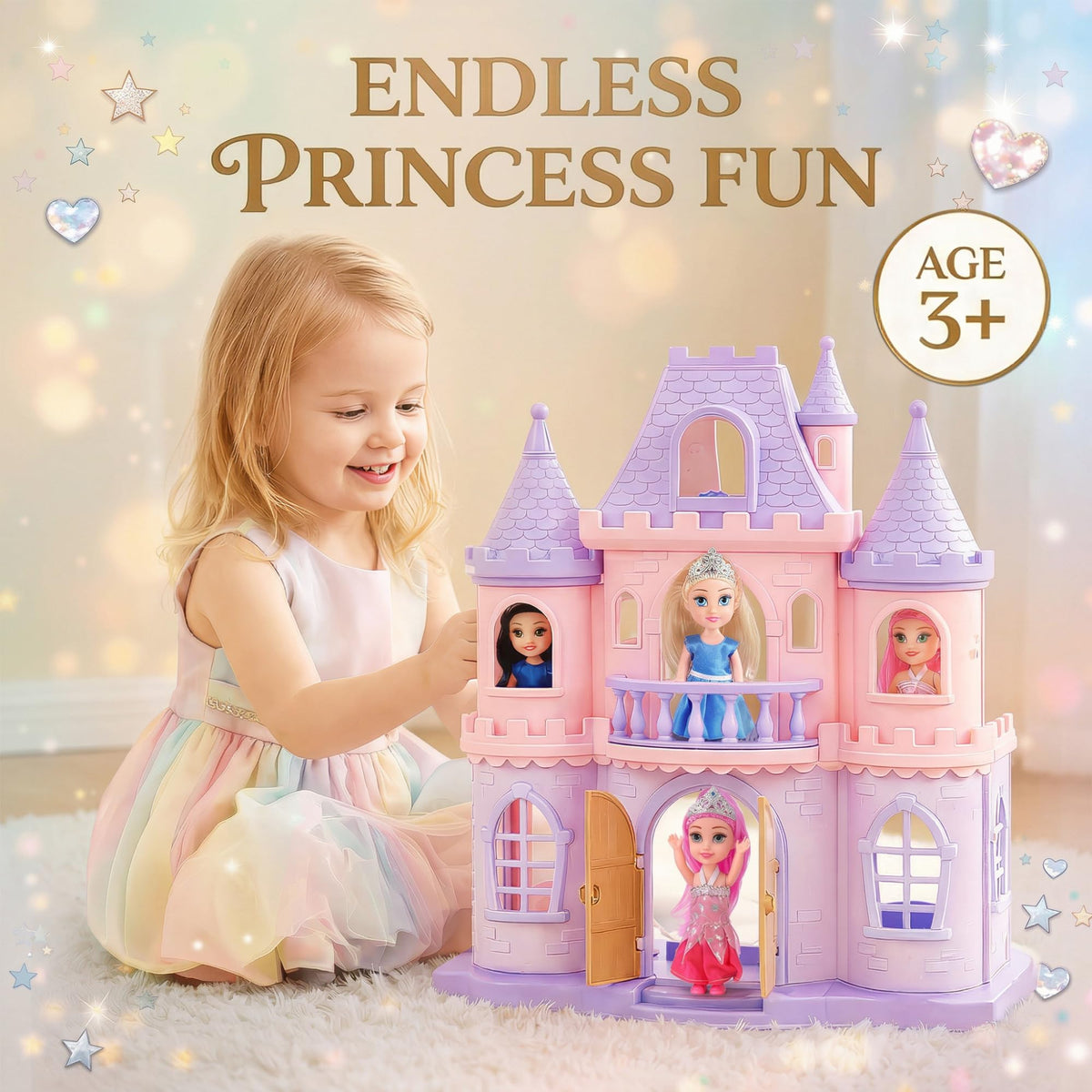 Liberty Imports individually packaged princess dolls are perfect party favors.