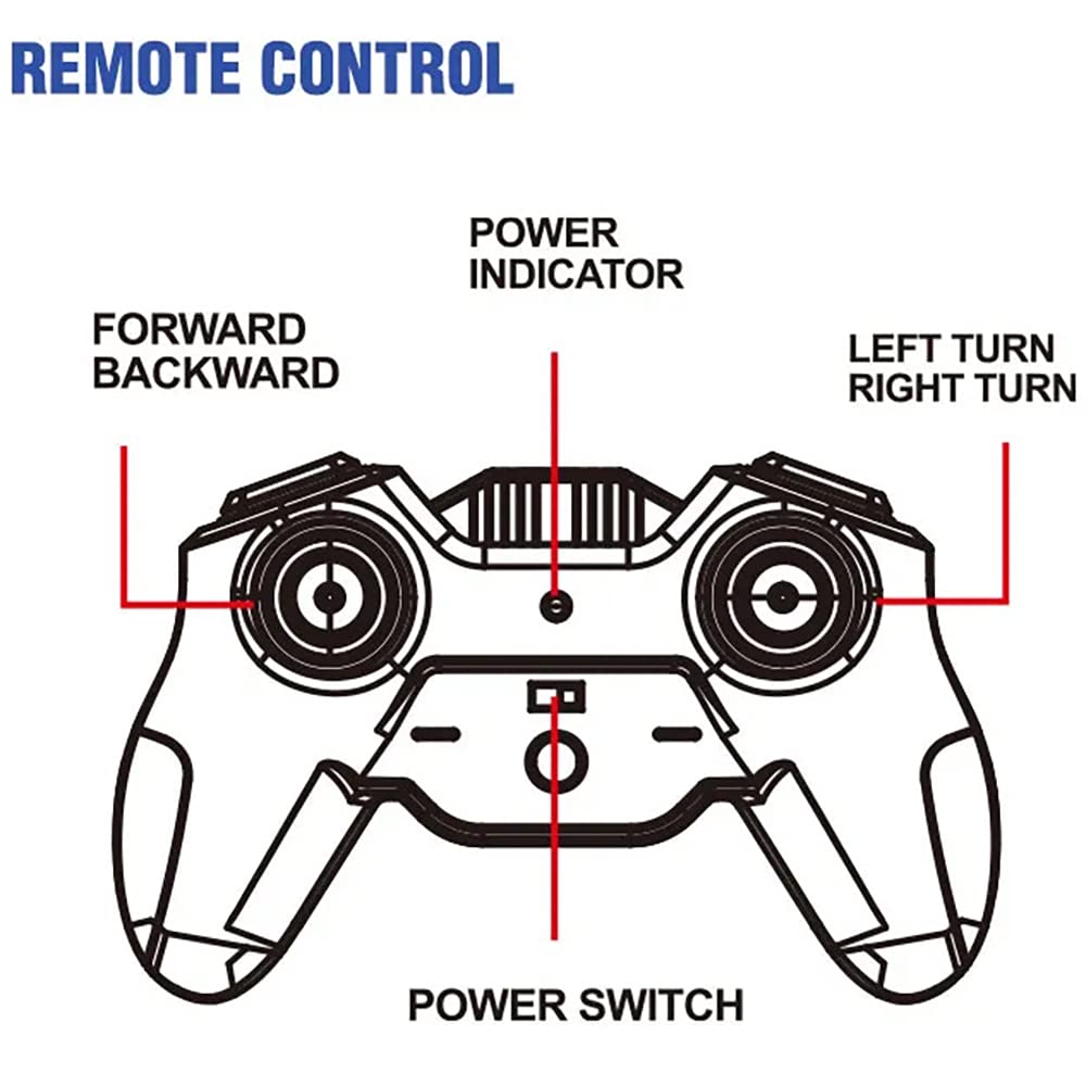 Liberty Imports RC School Bus transmitter remote control