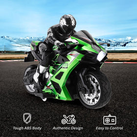 Liberty Imports RC stunt bike with 260ft range for long-distance control