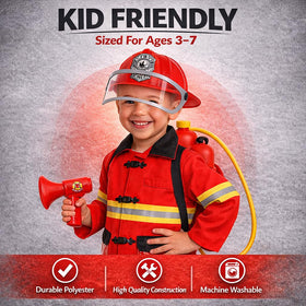Liberty Imports Rescue Flashlight aids exploration during night-time play.