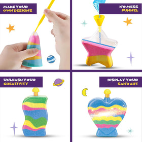 Liberty Imports sand art kit colored sand for endless creative options