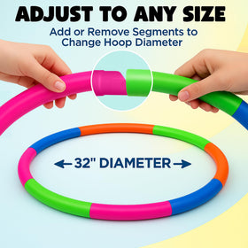 Liberty Imports snap-together hoops for quick setup and play