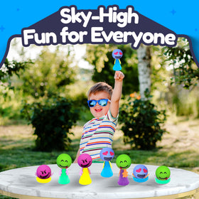 Soft EVA foam safety from Liberty Imports emoticon poppers