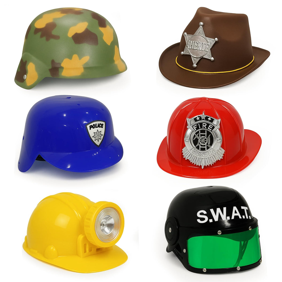 Liberty Imports SWAT helmet for thrilling pretend play and role-based storytelling.