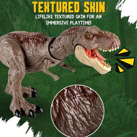 Liberty Imports T-Rex 21-inch dinosaur offers big-scale storytelling opportunities.