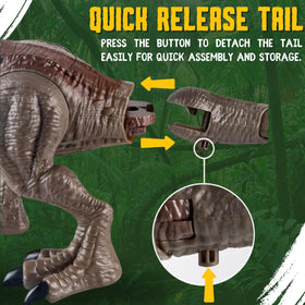 Liberty Imports T-Rex detailed-sculpt and realistic sounds boost imaginative adventures.
