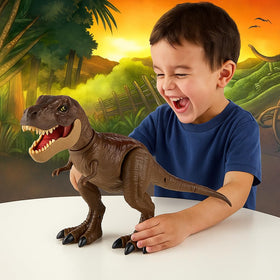 Liberty Imports T-Rex playtime for kids 3 and older inspires epic hunts.