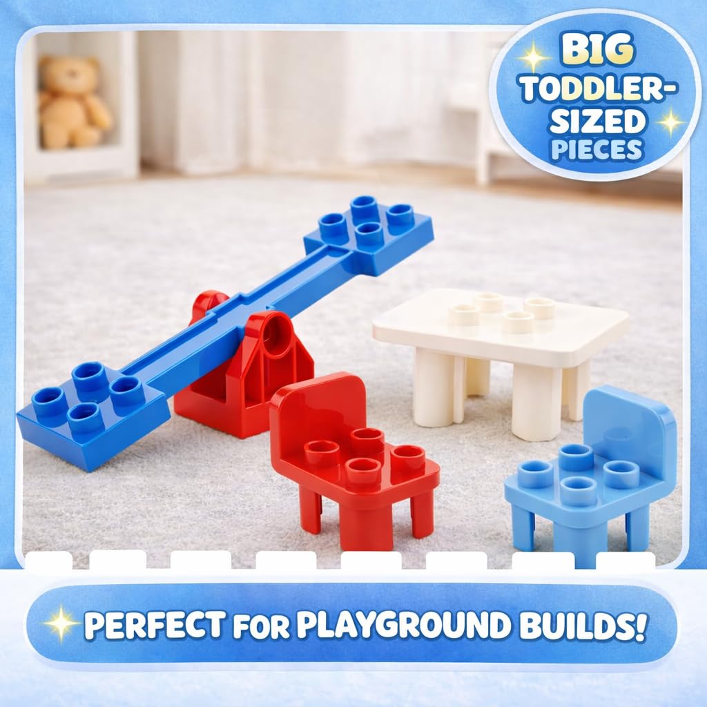 Liberty Imports toddler safe ABS plastic with smooth edges for easy handling