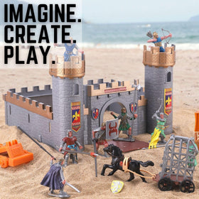 Liberty Imports Treasure chest accessory adds exciting props for adventures.