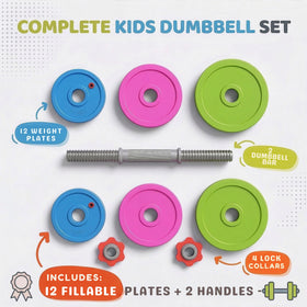 Liberty Imports bright colors spark imagination during home gym play sessions.