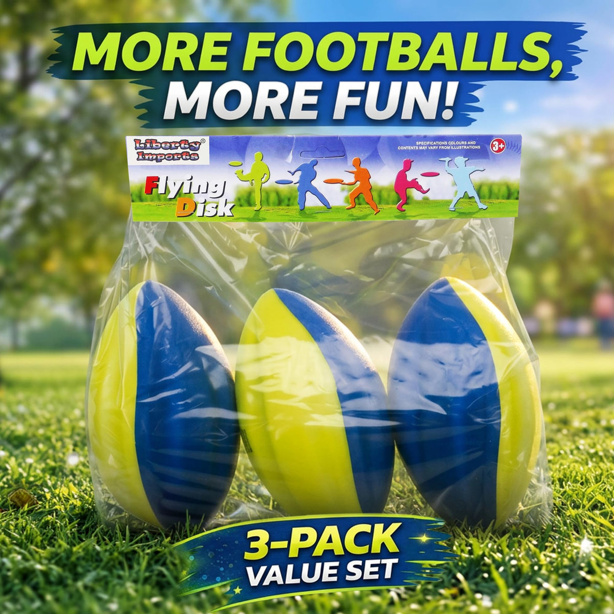 Liberty Imports perfect for schools, camps, and backyard play.