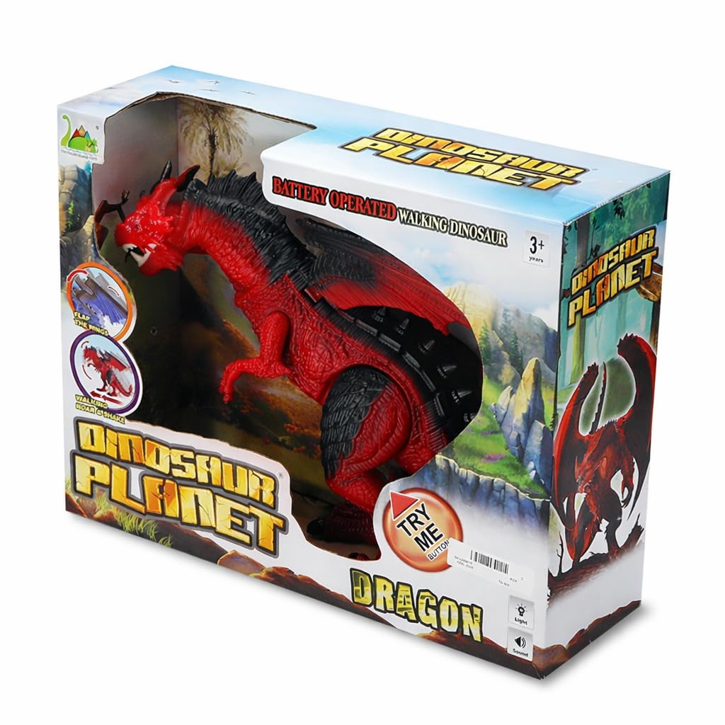 Liberty Imports Walking Dragon Toy floor movement, a fun centerpiece for action-packed play.