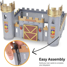 Liberty Imports Working catapult action sparks interactive siege play.