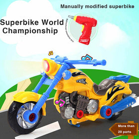Liberty Imports child hands image demonstrates easy grip parts for little builders.