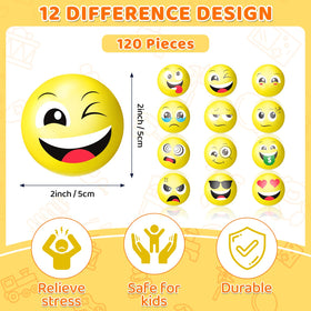 Libima stress ball with a cheeky face for playful release.
