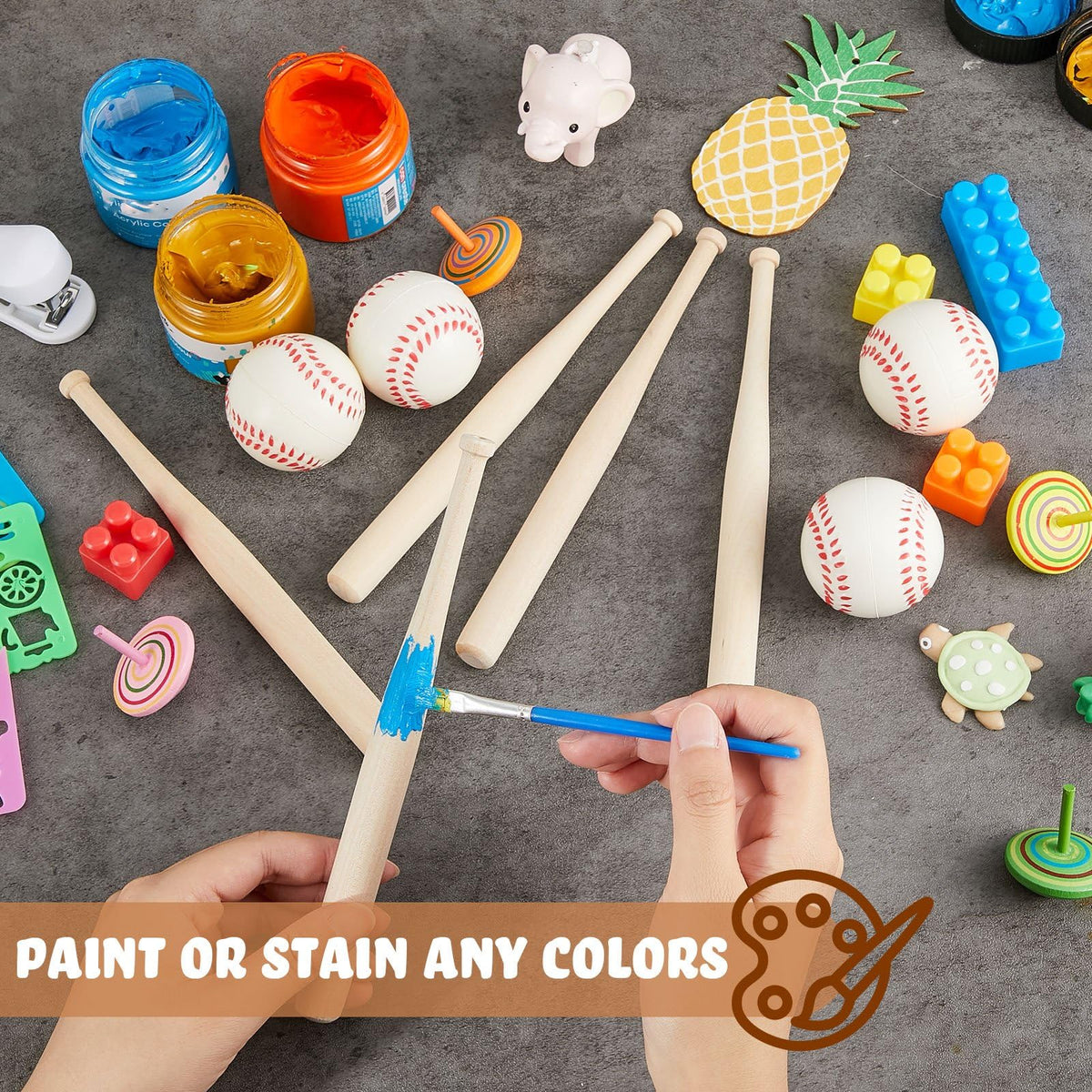 Libima 24-piece baseball party favors set for sports-themed celebrations.