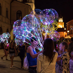 Libima bulk 50-piece LED balloon set saves time for party prep.