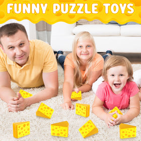 Libima cheese stress toy as party favor adds fun decor with stress relief.