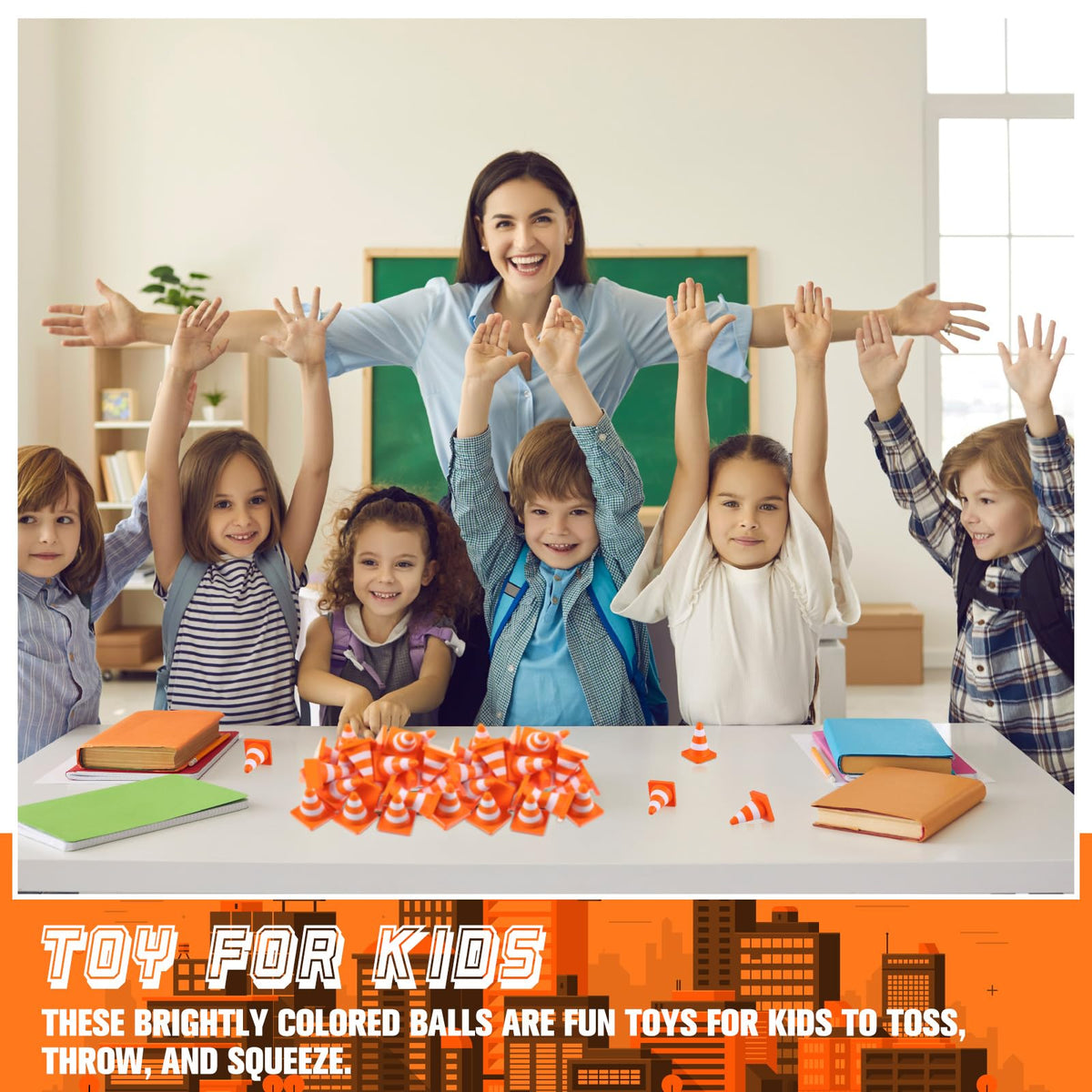 Party or classroom decor that doubles as a calming fidget.