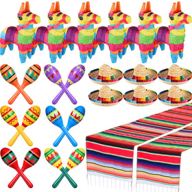 Libima mini donkey pinata with vibrant colors ideal for festive decor.