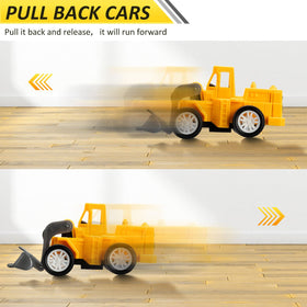 Libima excavator mini-vehicles inviting hands-on digging and building play