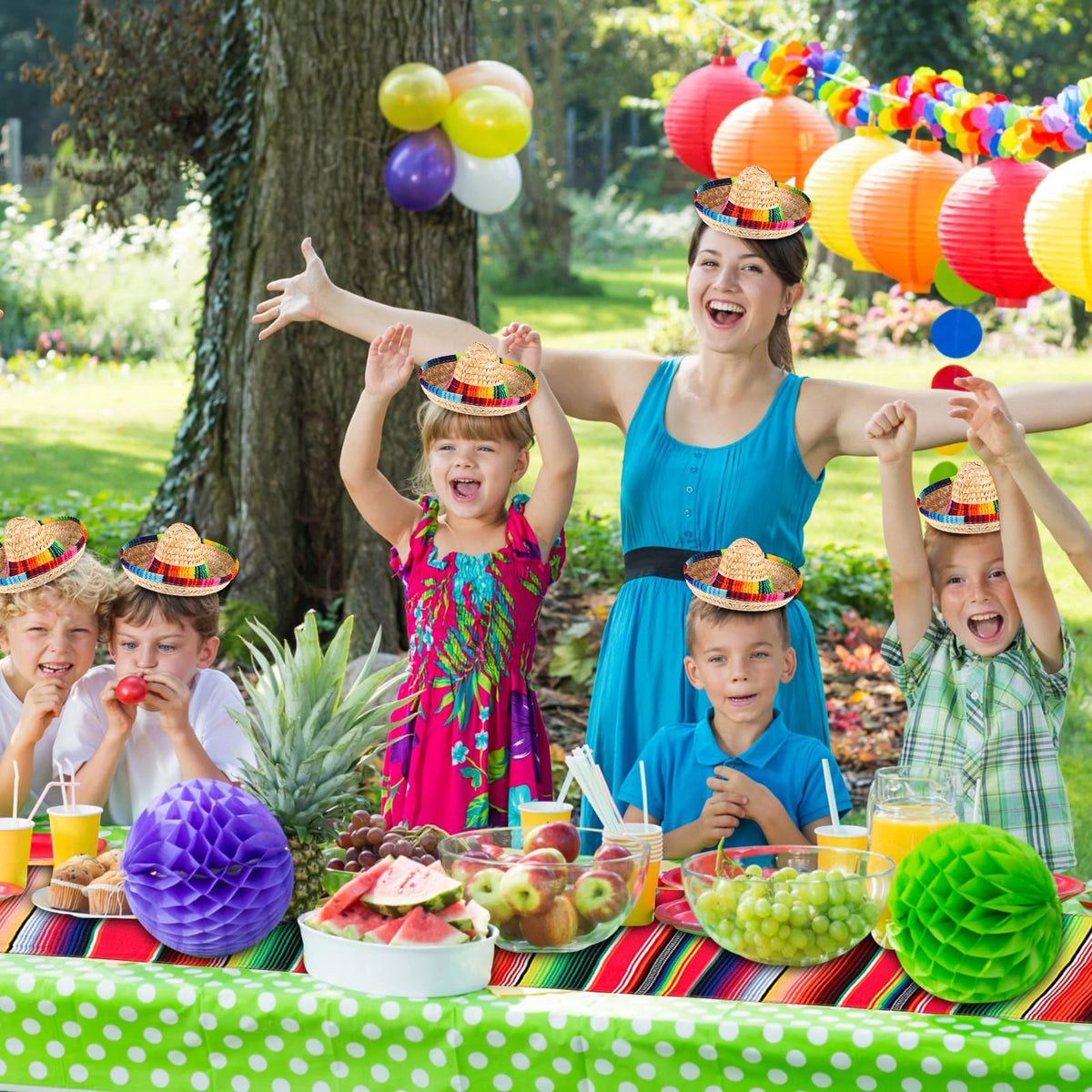 Libima fiesta decor display demonstrates cohesive theme for events.