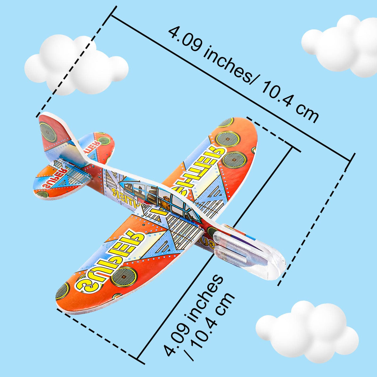 Libima foam airplanes in hand for easy flights and social play.