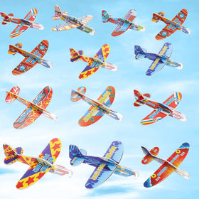 Libima foam airplanes party favors for birthdays and classroom celebrations.