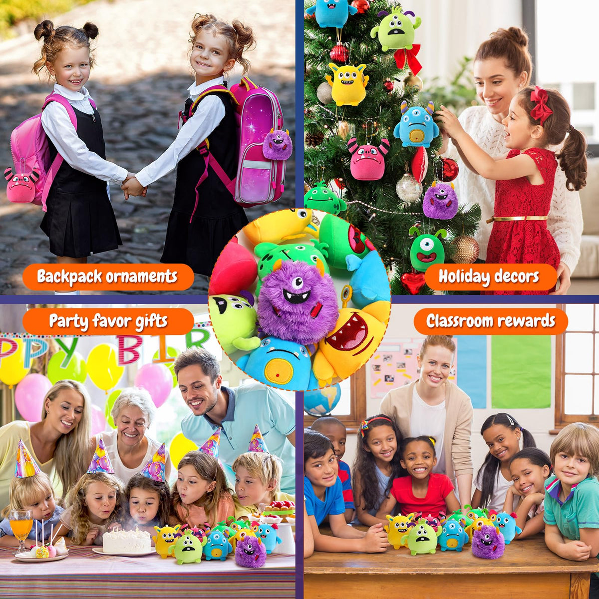 Libima nine-monster set is ideal for gifts and decorations.