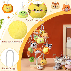 Libima mini plush keychain, size suitable for easy carry.