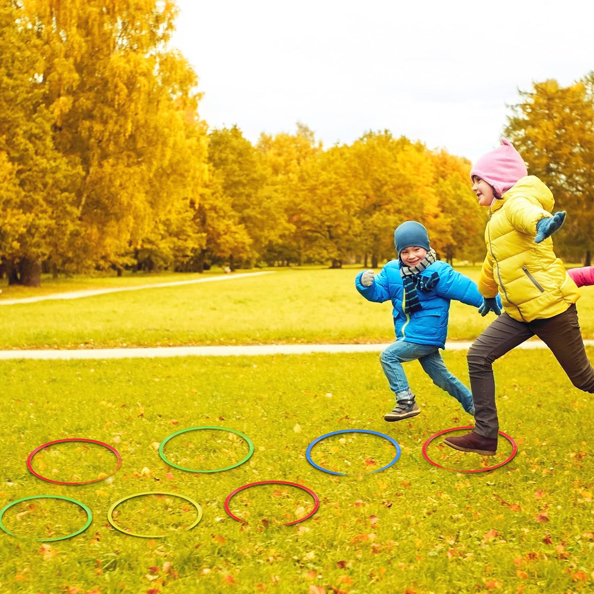 Libima obstacle course ring set multi-color collection for versatile play and training setups.