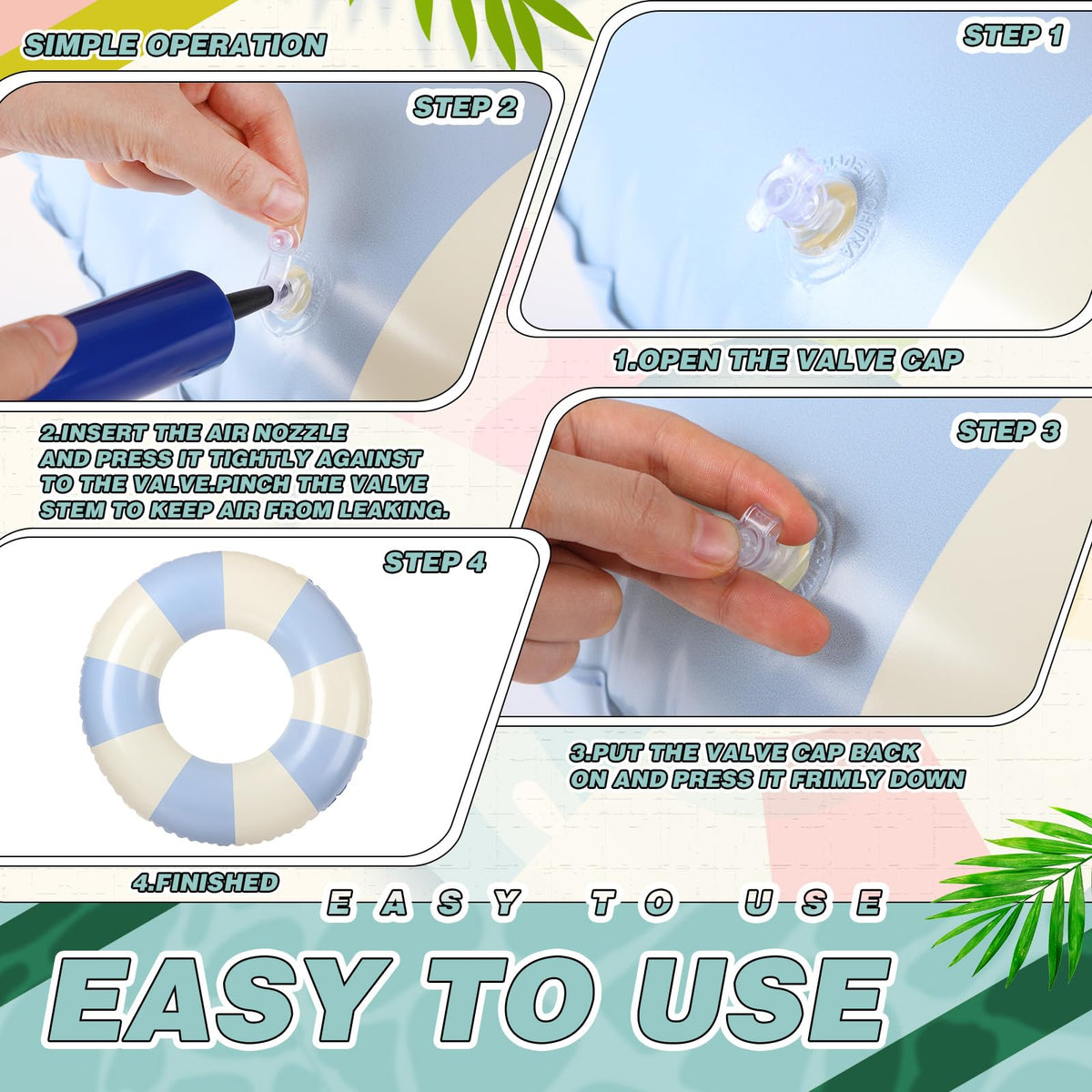 Libima pool float used as Hawaiian party decoration for outdoor events