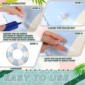 Libima pool float used as Hawaiian party decoration for outdoor events