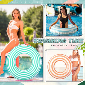 Libima pool float acting as photo prop and summer gift idea