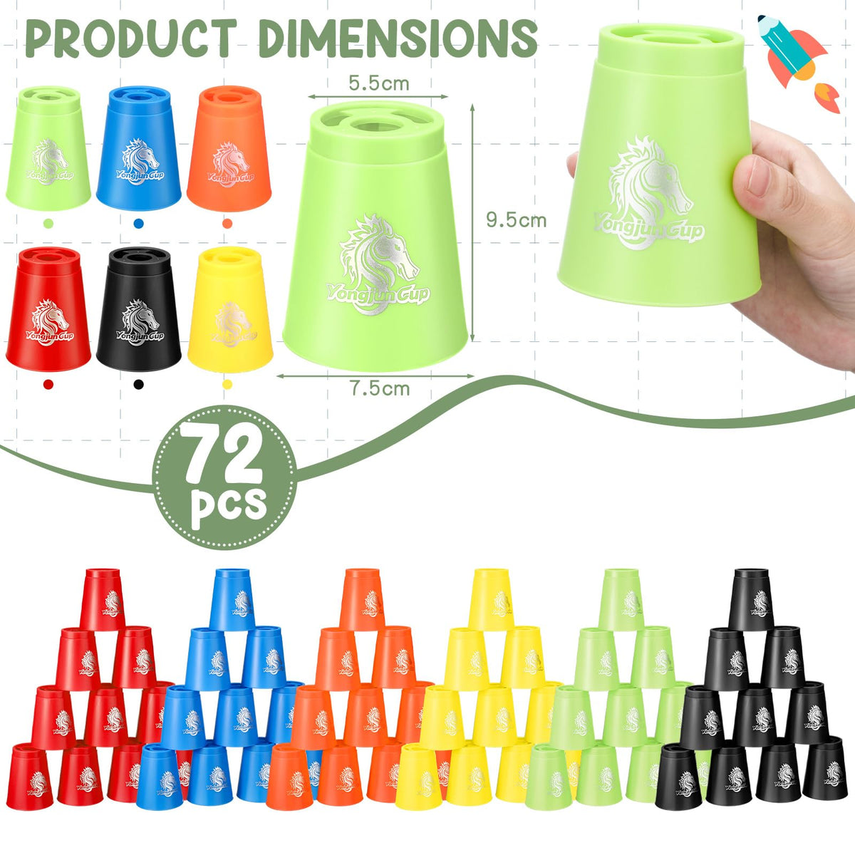 Six-color Libima cups showcase vibrant variety for group play