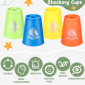Libima cups for nesting and building to boost motor skills.