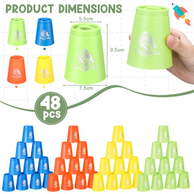 Libima cups with a non-slip matte surface for secure stacking.