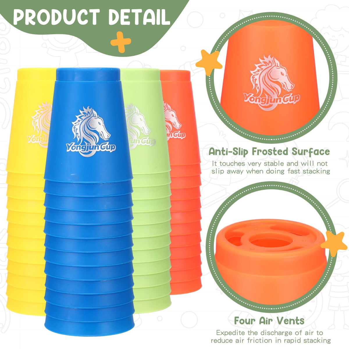 Libima speed-training cups designed to improve focus and reaction.