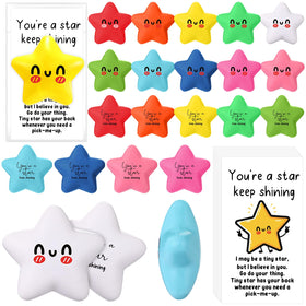 Libima star stress balls set of 50 for classrooms and offices encourages calm focus.