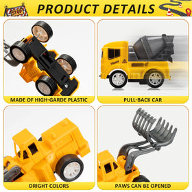 Libima tractor military truck toy for durable construction-themed play