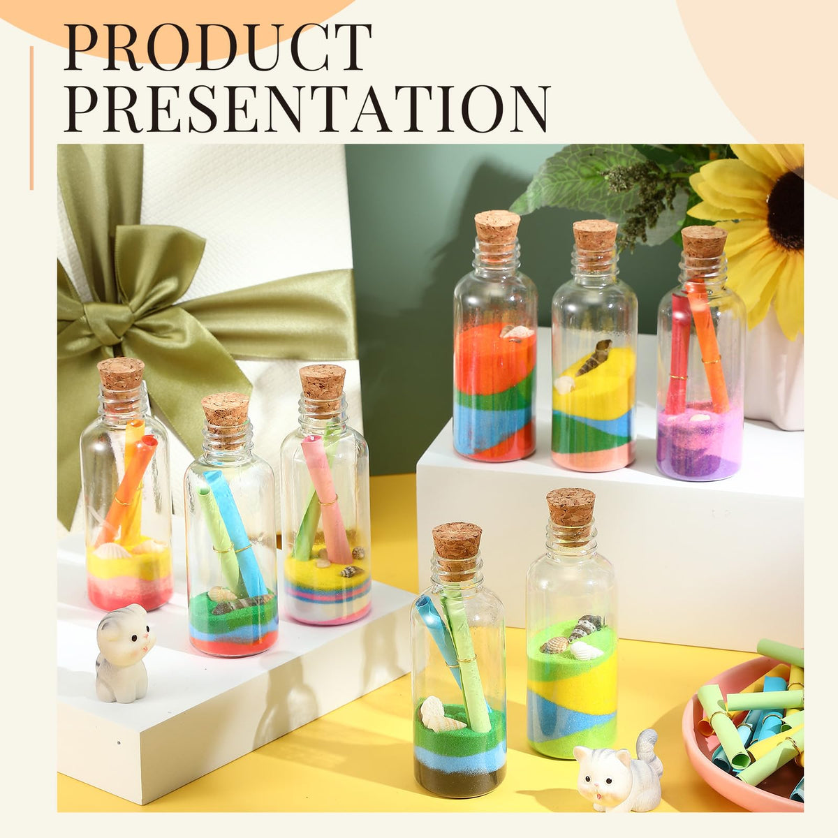 Libima 100 colored wishing papers for creative notes and festive messages.