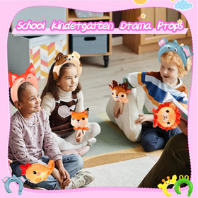 Libima zoo animal party decor set brightens events and photos